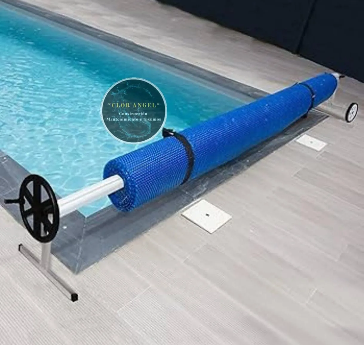 Manta térmica con rodillo